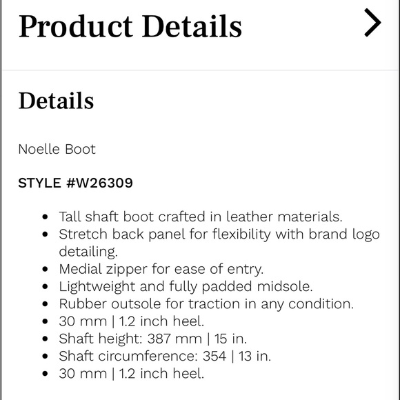 Cole Haan Noelle Boot Size 7 - Picture 5 of 7